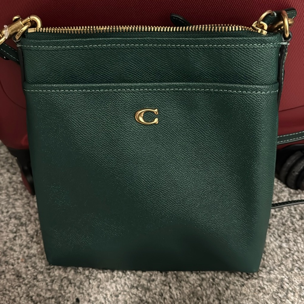 Used once Coach crossbody bag!